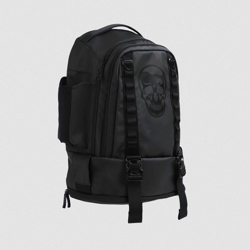 Gymreapers Gravestone Backpack - Onyx, 35L, Water-Resistant, Zip Closure, Stainless Steel & TPU Material T-Shirts,...