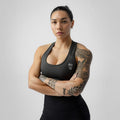 Gymreapers Performance Bra - Obsidian, Summer Season, Racerback Design, Medium to High Support T-Shirts, Hoodie, Sweatshirt