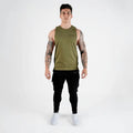 Gymreapers Plain OD Green Cotton Muscle Tank for Men's Underwear T-Shirts, Hoodie, Sweatshirt | PureTeeCo.com