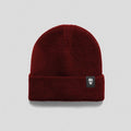 Gymreapers Ribbed Knit Skull Beanie - Maroon for Cold Weather Performance and Comfort T-Shirts, Hoodie, Sweatshirt