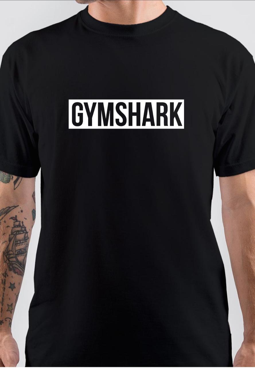 Gymshark Black T-Shirt Style001 Hoodie, Sweatshirt | PureTeeCo.com