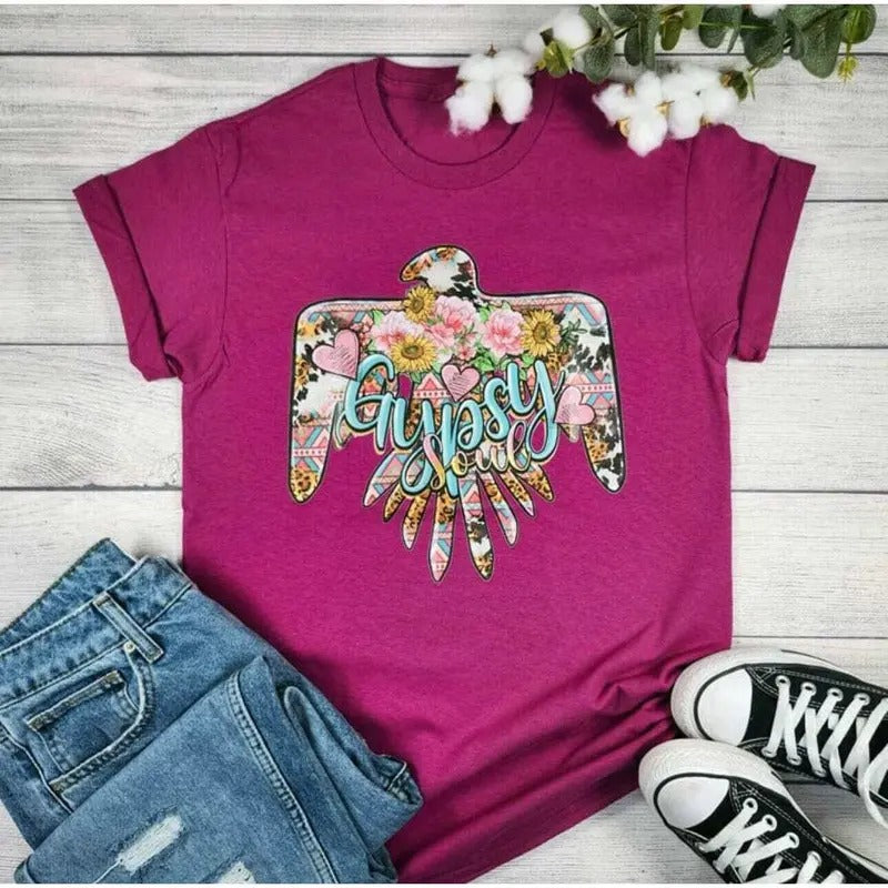 Gypsy Soul Graphic Tee Hoodie, Sweatshirt | PureTeeCo.com