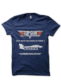 Top Gun Navy Blue Tee Hoodie, Sweatshirt | PureTeeCo.com