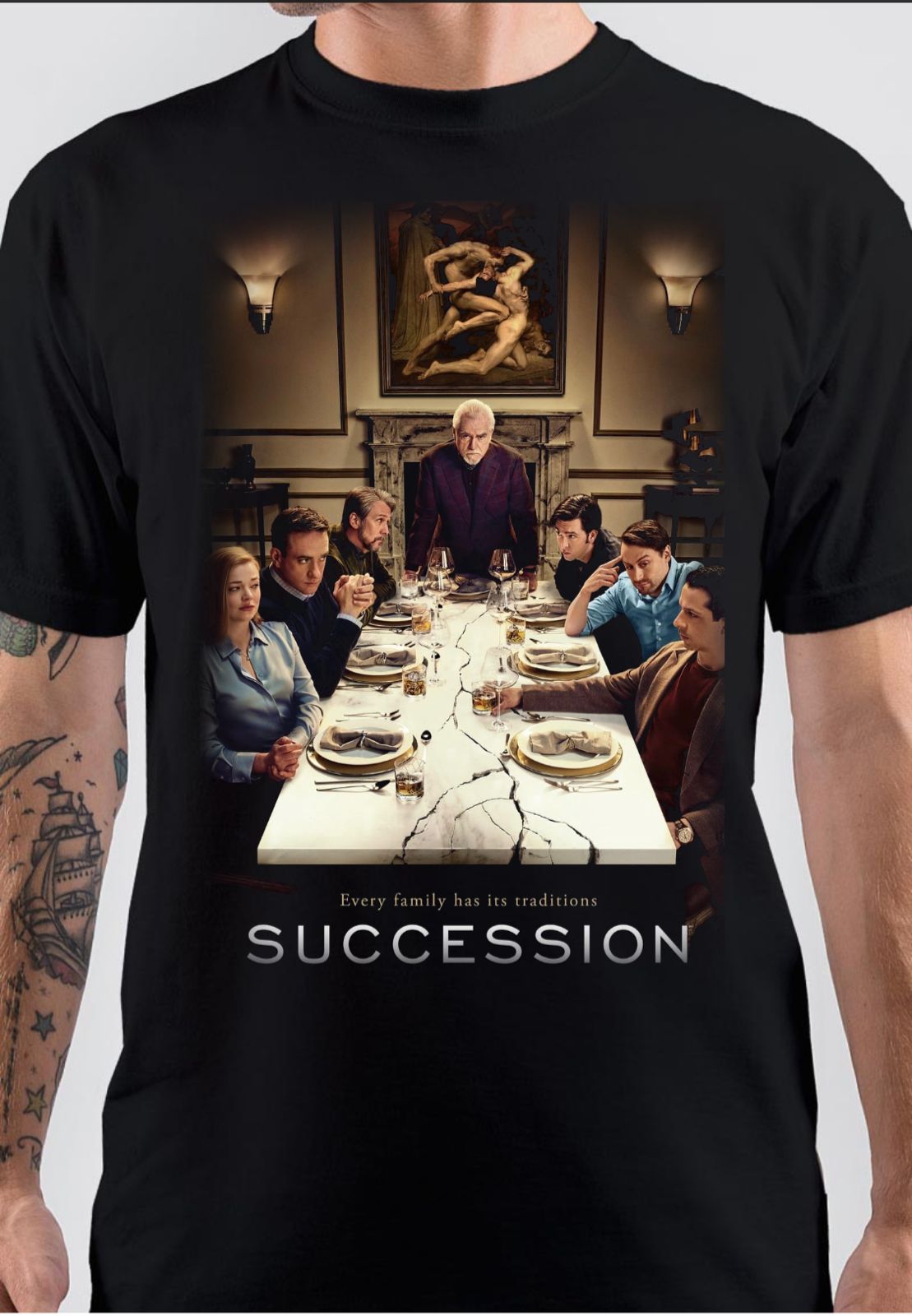 HBO Succession TV Series T-Shirt Hoodie, Sweatshirt | PureTeeCo.com