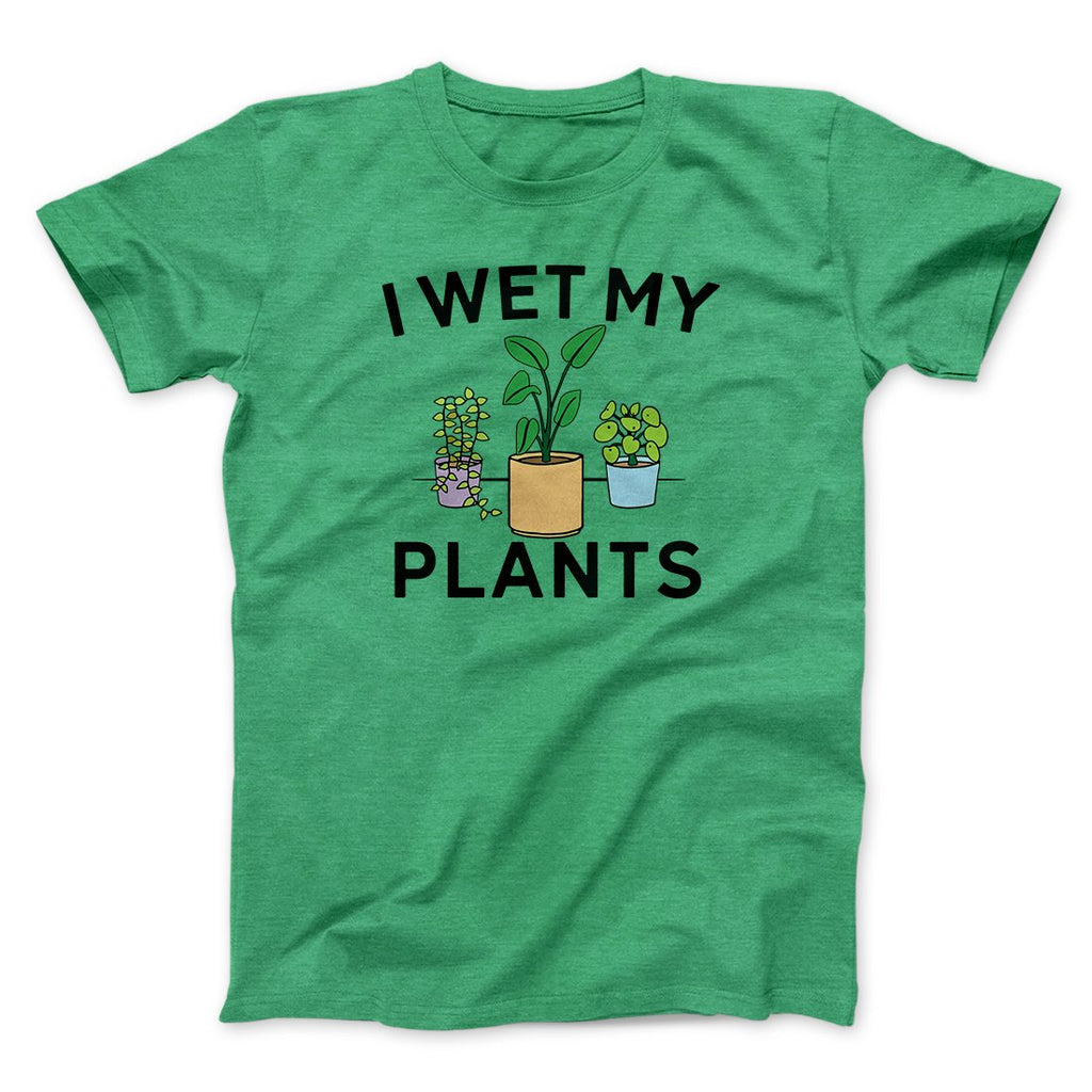 I Wet My Plants Funny Men/Unisex T-Shirt Hoodie, Sweatshirt | PureTeeCo.com (Image 4)