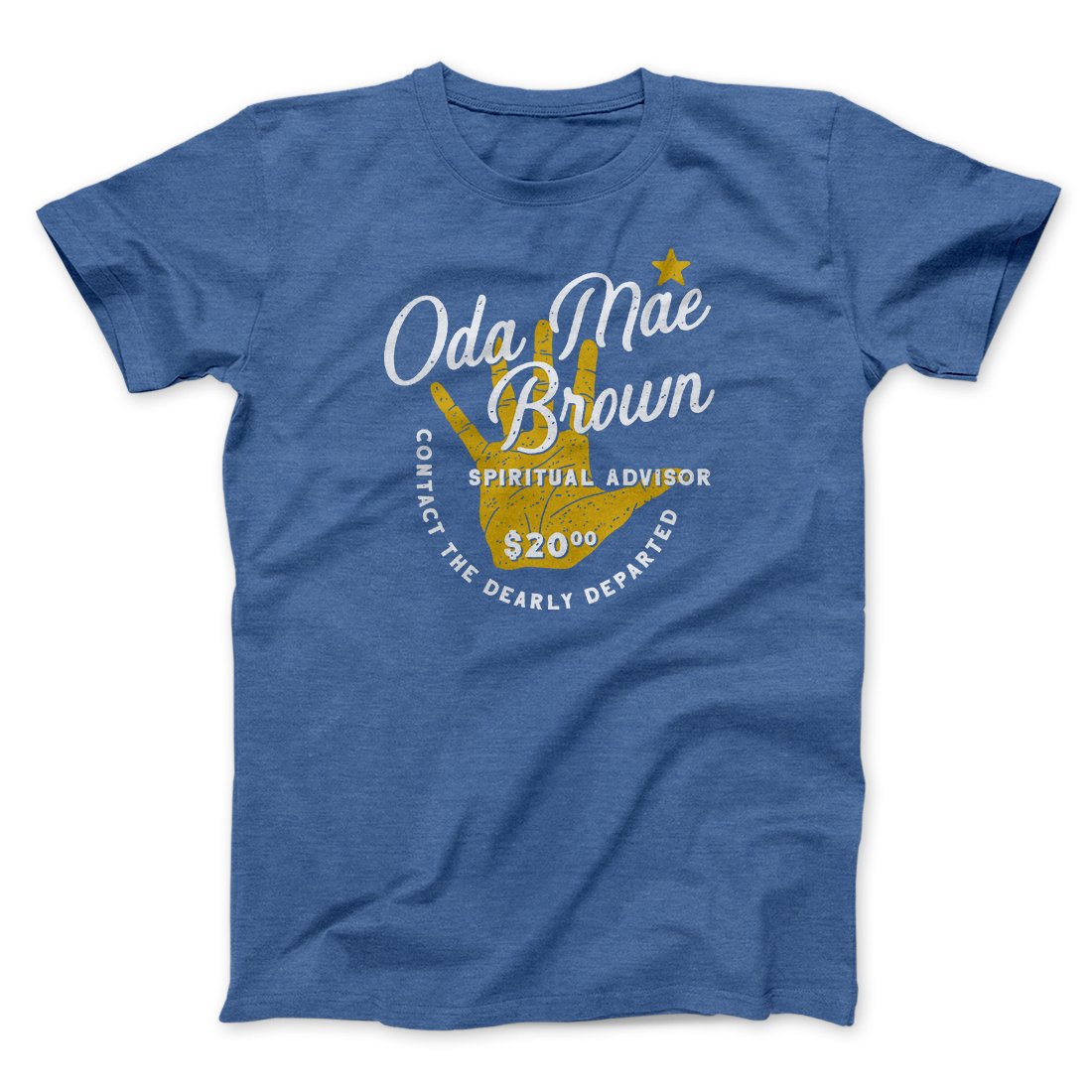 Oda Mae Brown Spiritual Advisor Funny Movie Men/Unisex T-Shirt Hoodie, Sweatshirt | PureTeeCo.com (Image 2)
