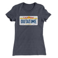 Outatime License Plate Women's T-Shirt Hoodie, Sweatshirt | PureTeeCo.com (Image 1)