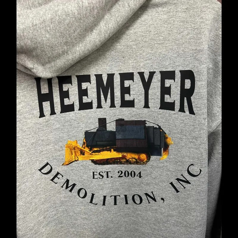 HEEMEYER DEMOLITION INC Hoodie T-Shirts, Sweatshirt | PureTeeCo.com