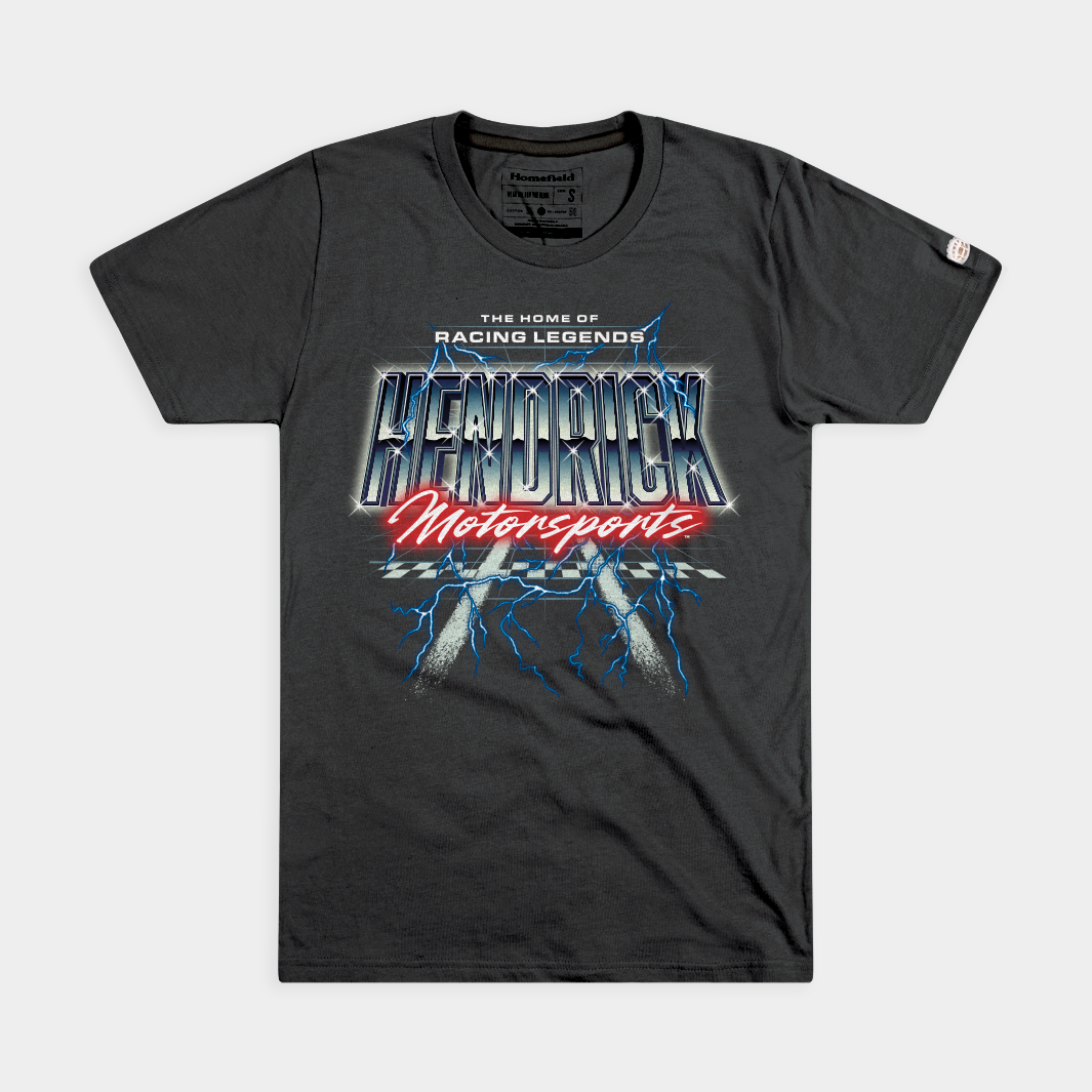 Hendrick Motorsports "Home of Racing Legends" Retro Tee Hoodie, Sweatshirt | PureTeeCo.com (Image 1)