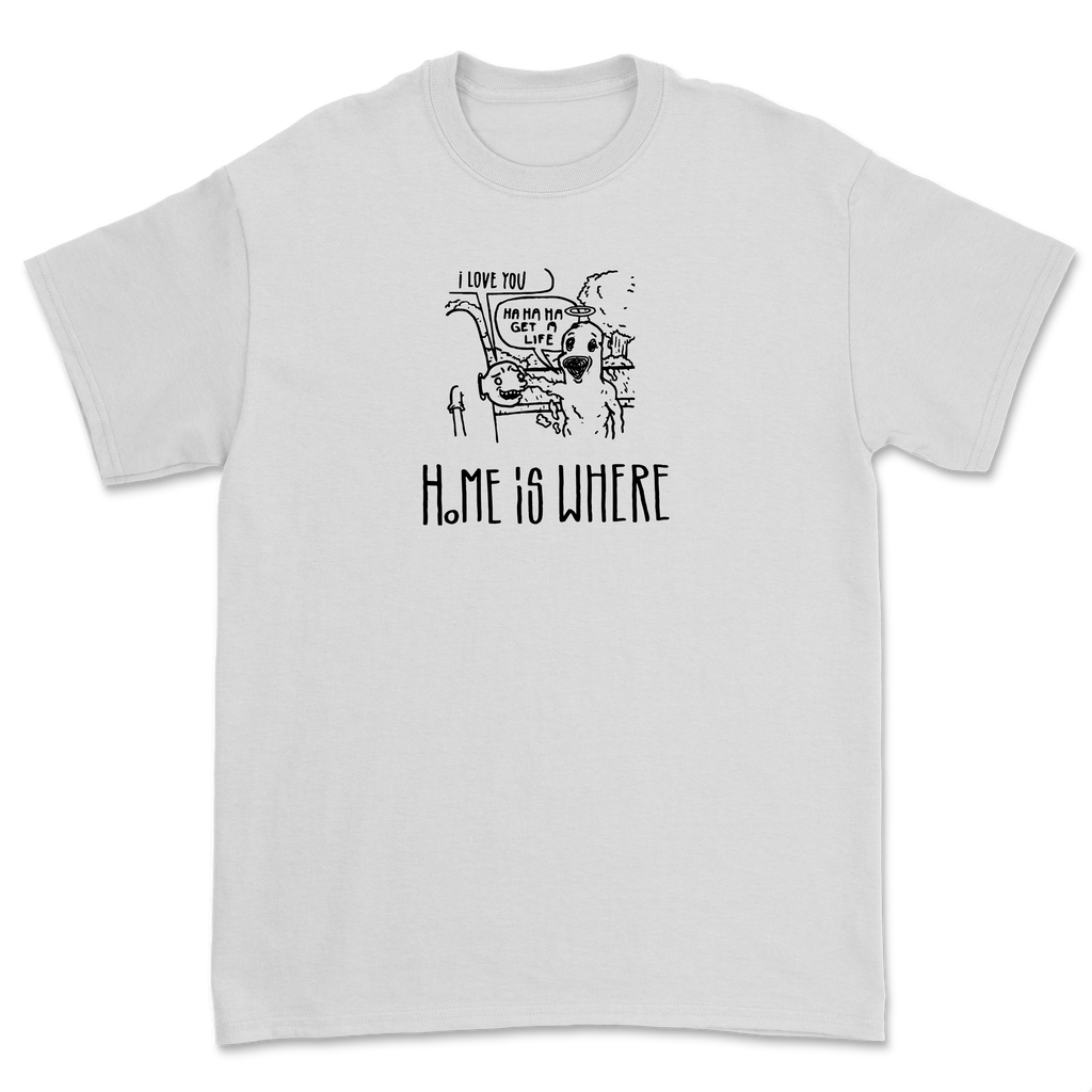 Home Is Where - Cartoon T-Shirt Hoodie, Sweatshirt | PureTeeCo.com