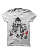 Horror Park White Half Sleeve T-Shirt Hoodie, Sweatshirt | PureTeeCo.com