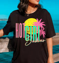 HOT GIRL SUMMER TEE Hoodie, Sweatshirt | PureTeeCo.com (Image 1)