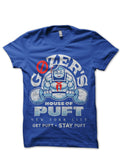 House Of Puft Royal Blue Half Sleeve T-Shirt Hoodie, Sweatshirt | PureTeeCo.com