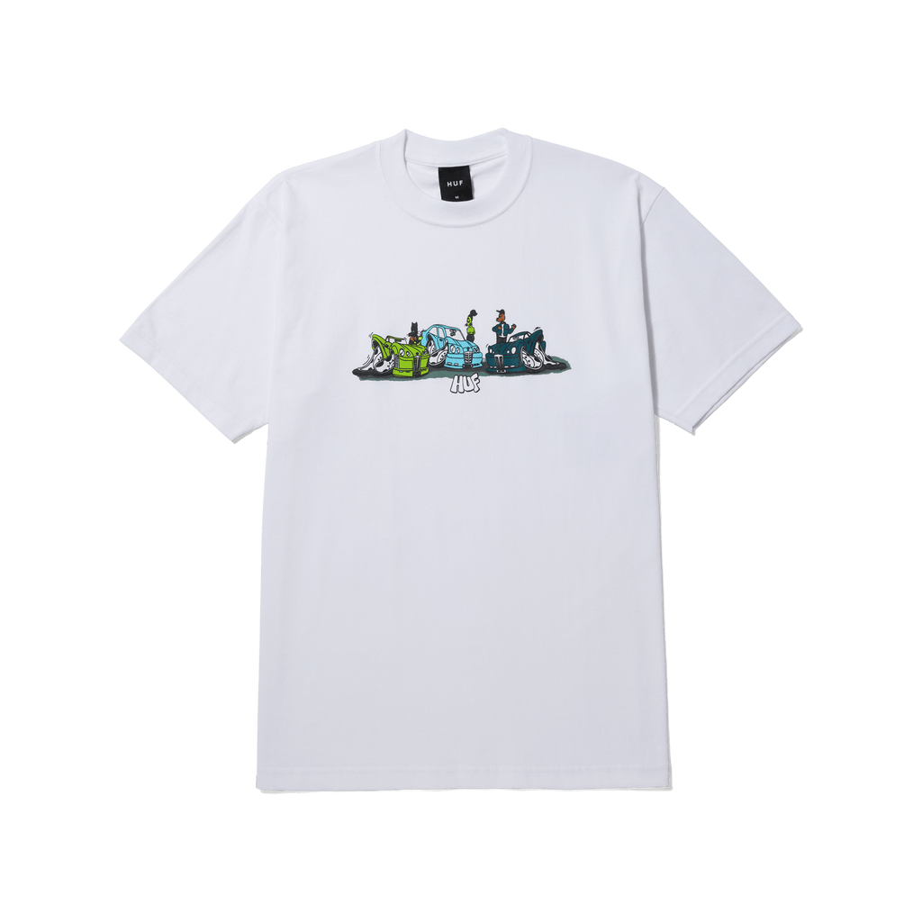 Huf Car Show T-Shirt Hoodie, Sweatshirt | PureTeeCo.com (Image 1)