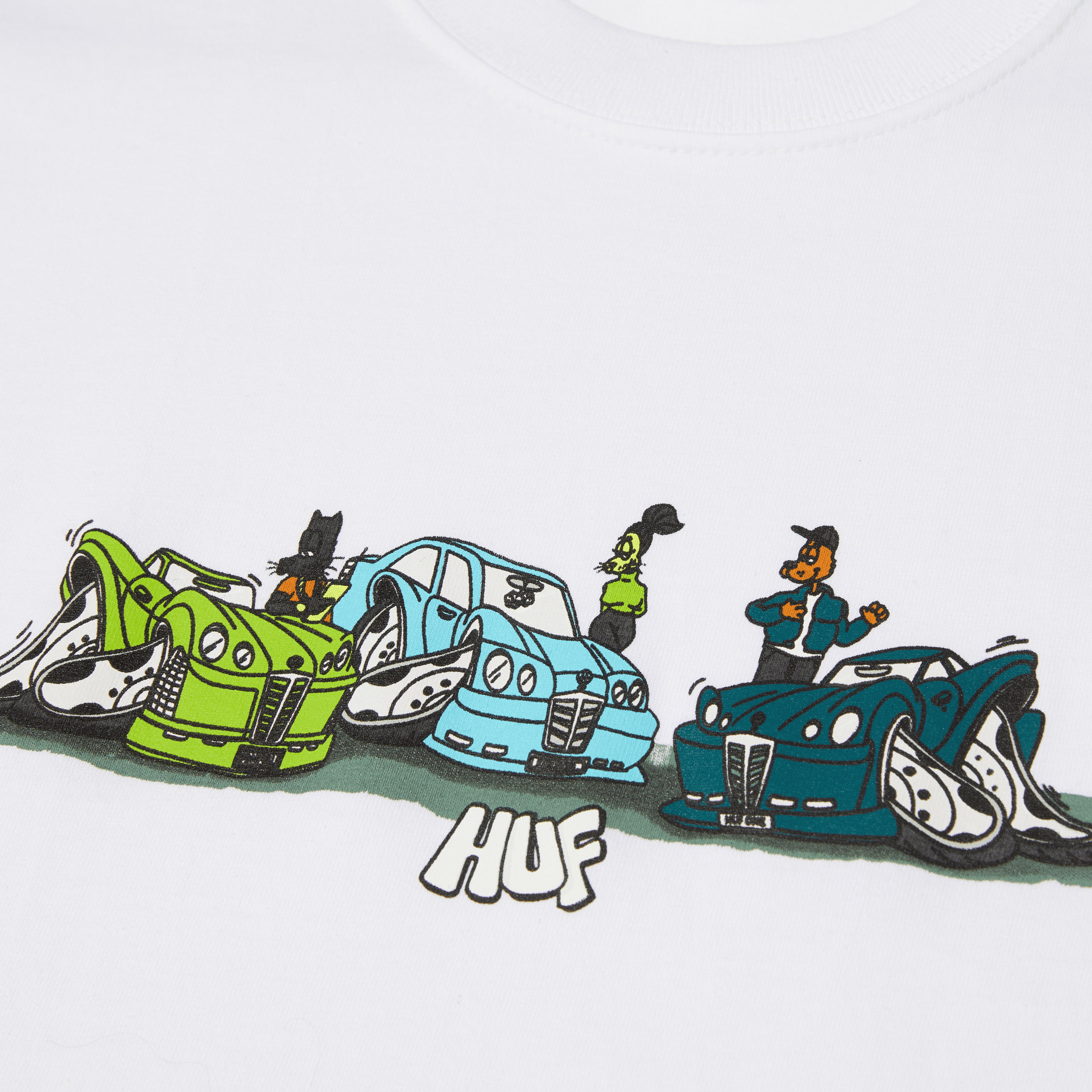 Huf Car Show T-Shirt Hoodie, Sweatshirt | PureTeeCo.com (Image 2)