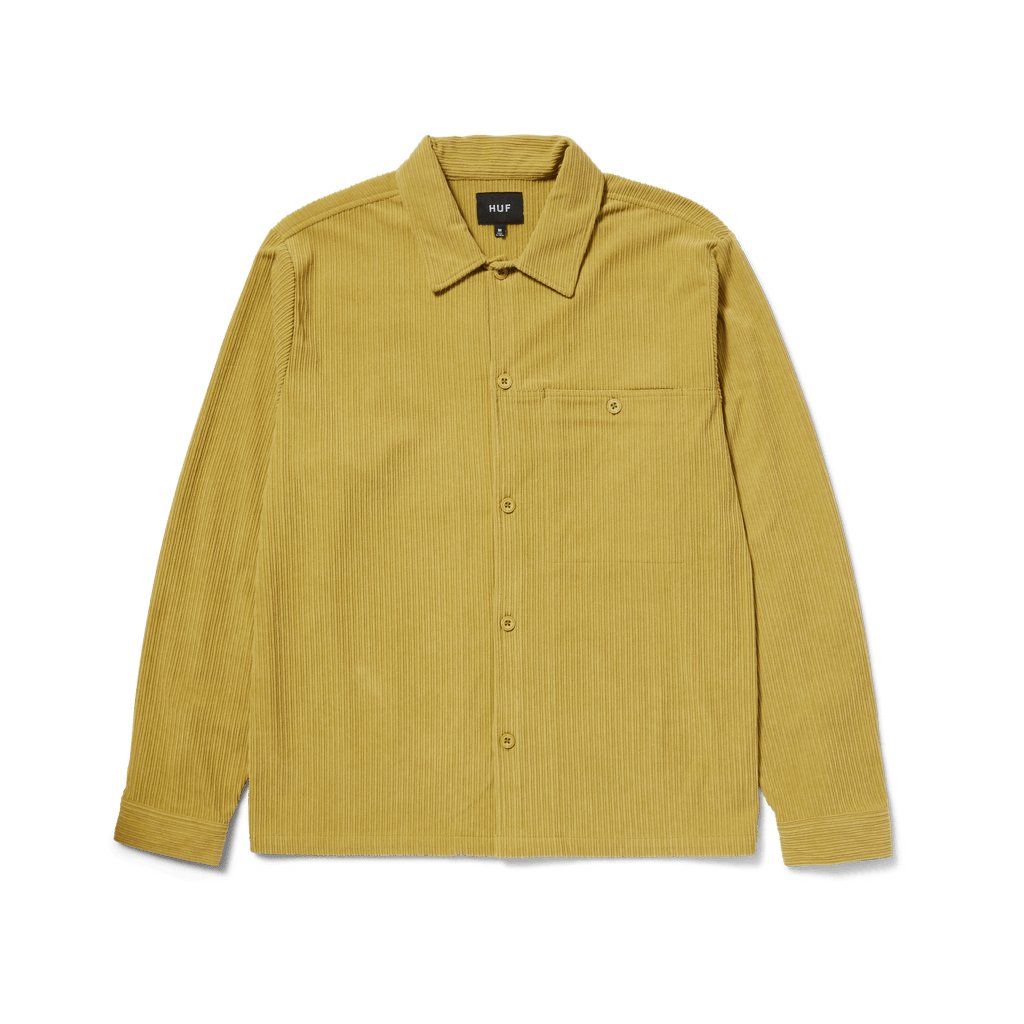 Huf Co Corduroy Overshirt T-Shirts, Hoodie, Sweatshirt | PureTeeCo.com (Image 1)