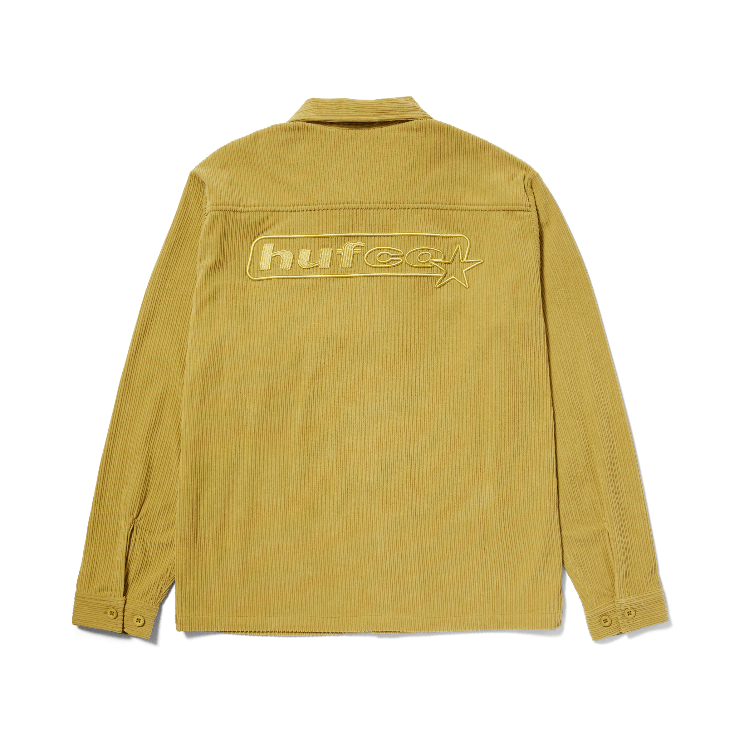 Huf Co Corduroy Overshirt T-Shirts, Hoodie, Sweatshirt | PureTeeCo.com (Image 2)