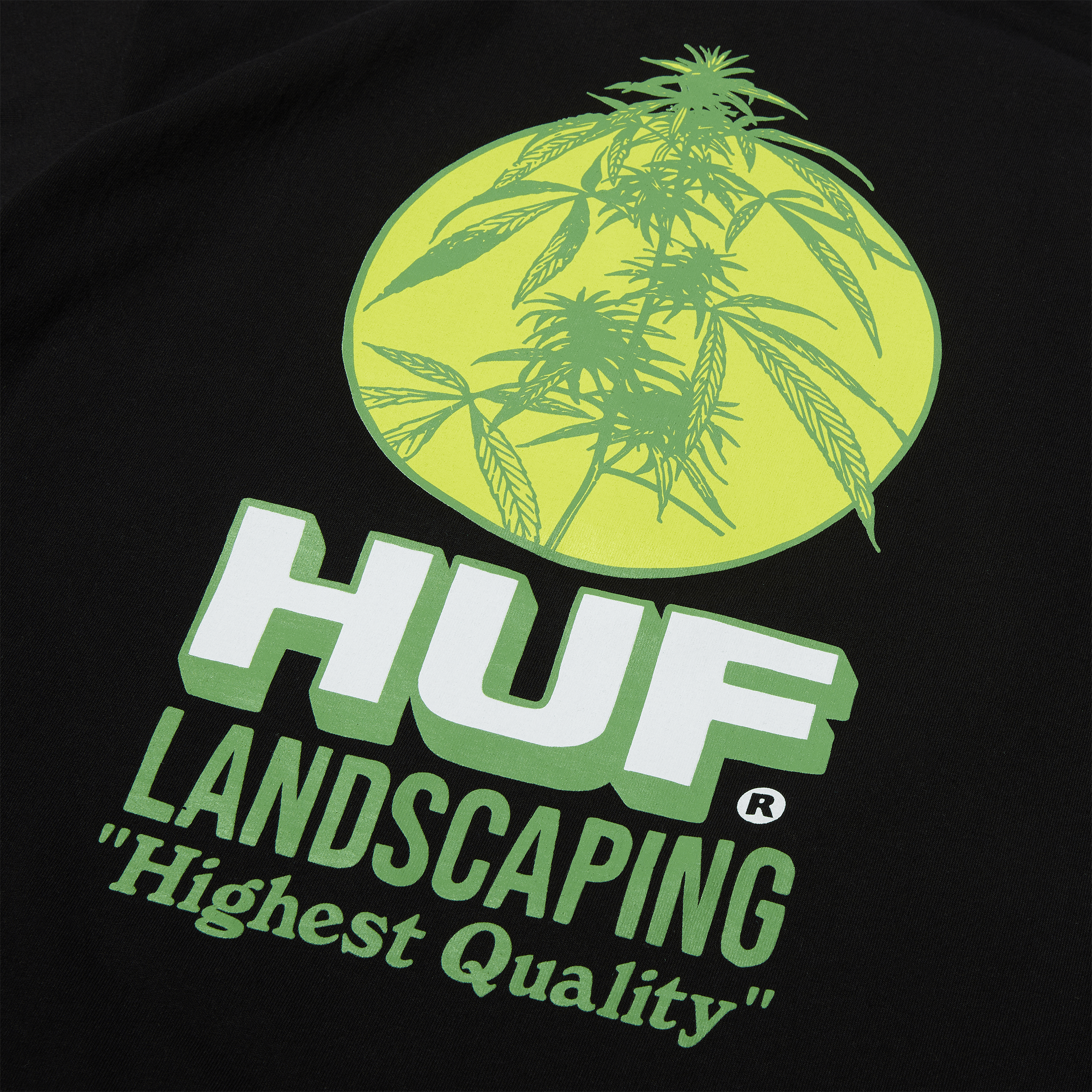Huf Landscaping T-Shirt Hoodie, Sweatshirt | PureTeeCo.com (Image 4)