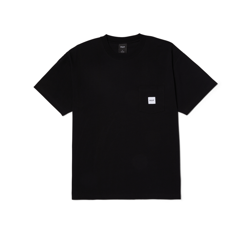 HUF Set Box Logo Pocket T-Shirt Hoodie, Sweatshirt | PureTeeCo.com (Image 1)