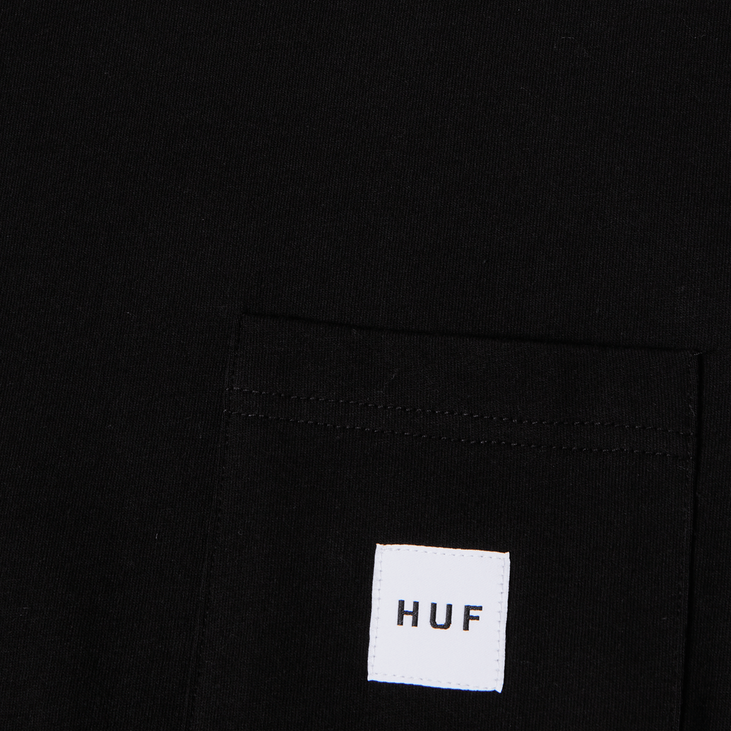 HUF Set Box Logo Pocket T-Shirt Hoodie, Sweatshirt | PureTeeCo.com (Image 2)
