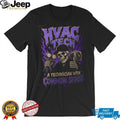 HVAC Tech Technician Common Sense Skeleton Shirt
