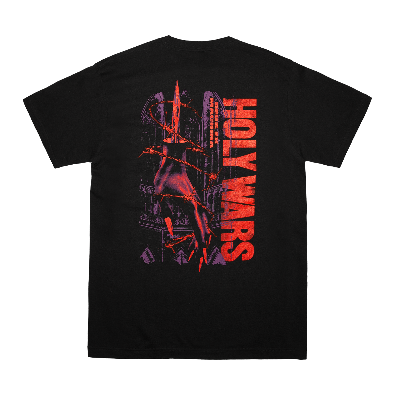 Holy Wars - Deus Ex Machina Tee Hoodie, Sweatshirt | PureTeeCo.com (Image 1)