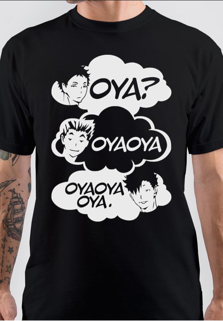 Haikyu Oya Oya T-Shirt Hoodie, Sweatshirt | PureTeeCo.com