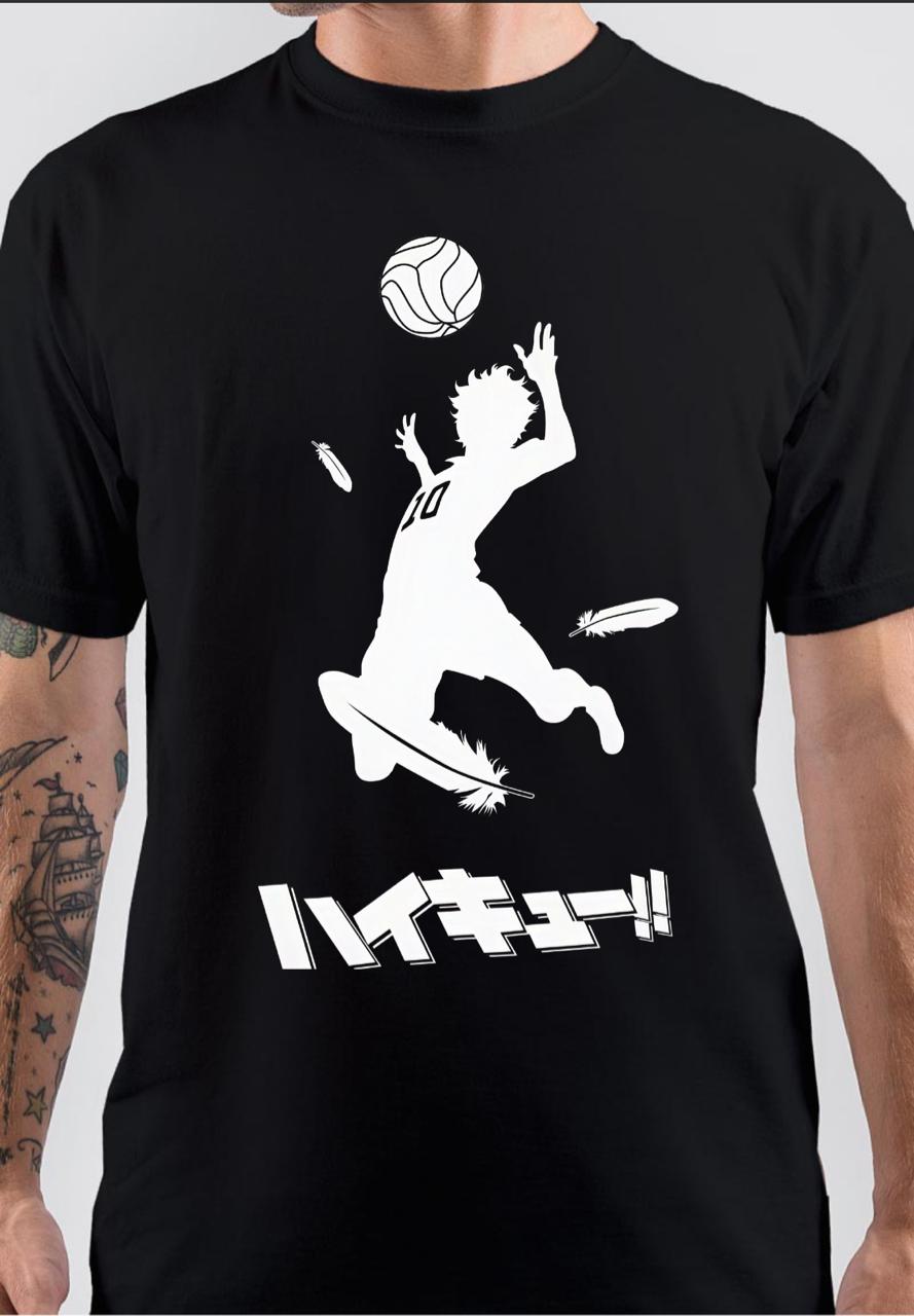 Haikyu Volleyball black T-Shirt Hoodie, Sweatshirt | PureTeeCo.com