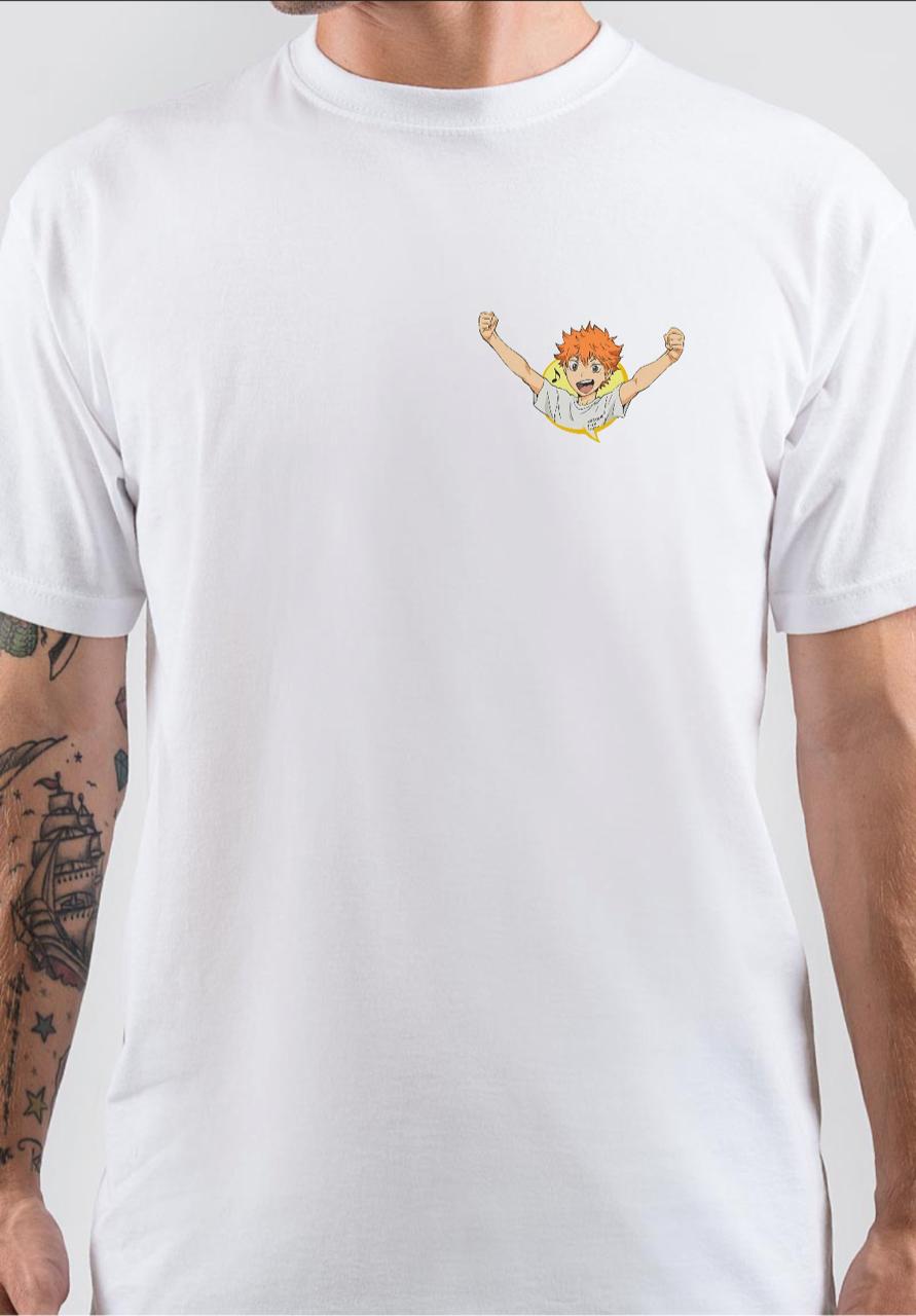 Haikyuu Hinata White T-Shirt Hoodie, Sweatshirt | PureTeeCo.com