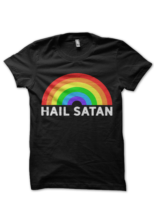 Hail Satan T-Shirt Style001 Hoodie, Sweatshirt | PureTeeCo.com