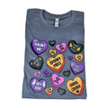 Halloween Candy Hearts T-shirt Hoodie, Sweatshirt | PureTeeCo.com