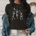 Halloween Dancing Skeleton Unisex Tshirt -Dancing Skeleton Hoodie, Sweatshirt | PureTeeCo.com