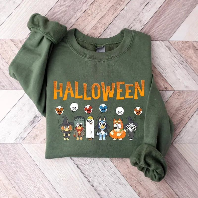 Halloween Family Shirt, Trick Or Treat Sweatshirt, Spooky Booey Shirt, Holiday Family Match Shirts, Spooky Vibes Shirt Hoodie