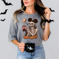 Halloween Skeleton Coffee Shirt, Retro Vintage Halloween Shirt, Halloween Women's Shirt Hoodie, Sweatshirt | PureTeeCo.com