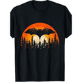 Halloween T-shirts Men's Casual Street Style Summer And Autumn Slightly Elastic Round Neck T-shirts Made in USA Hoodie,...