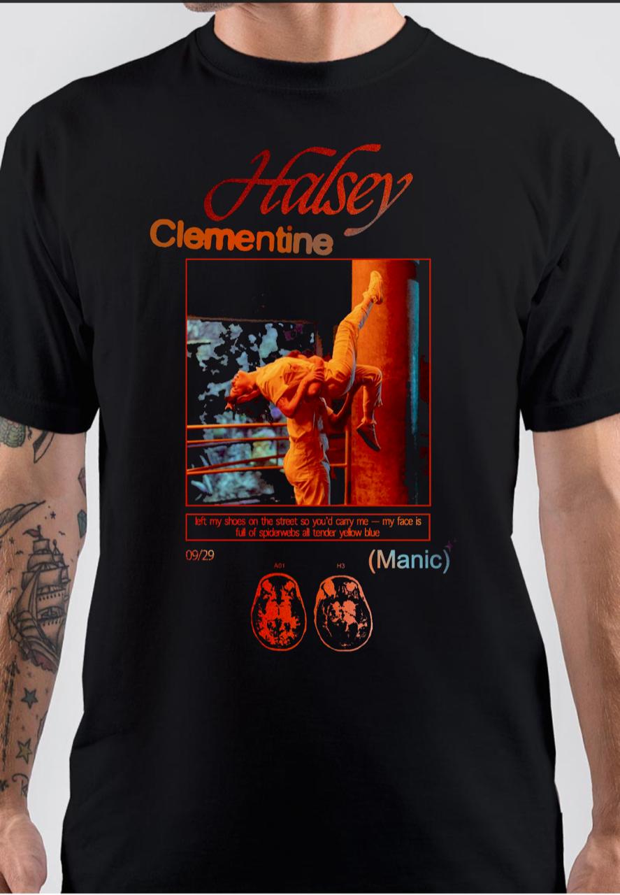 Halsey Black T-Shirt Hoodie, Sweatshirt | PureTeeCo.com