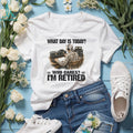 Ham Radio Operator Retired Senior Vintage Shirt