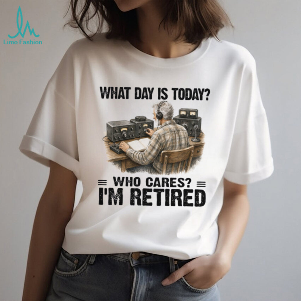 Ham Radio Operator Retired Senior Vintage Shirt