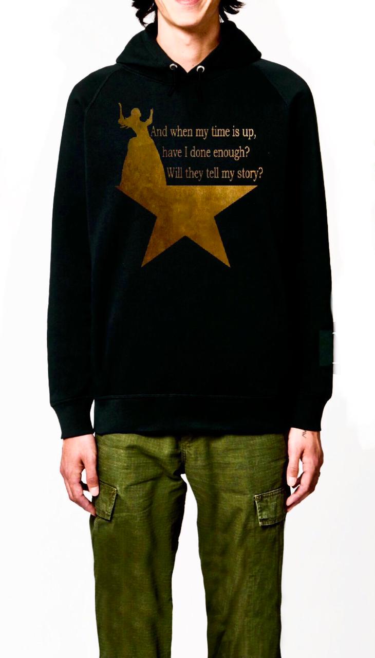 Hamilton Black Hoodie T-Shirts, Sweatshirt | PureTeeCo.com