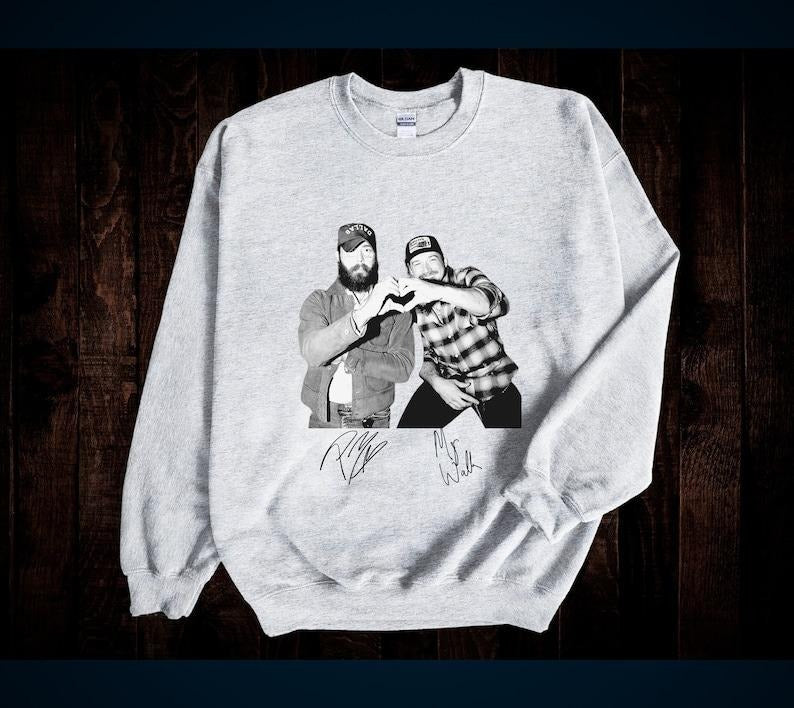Hand Heart Malone-Wallen Shirt, Country Music Apparel Hoodie, Sweatshirt | PureTeeCo.com