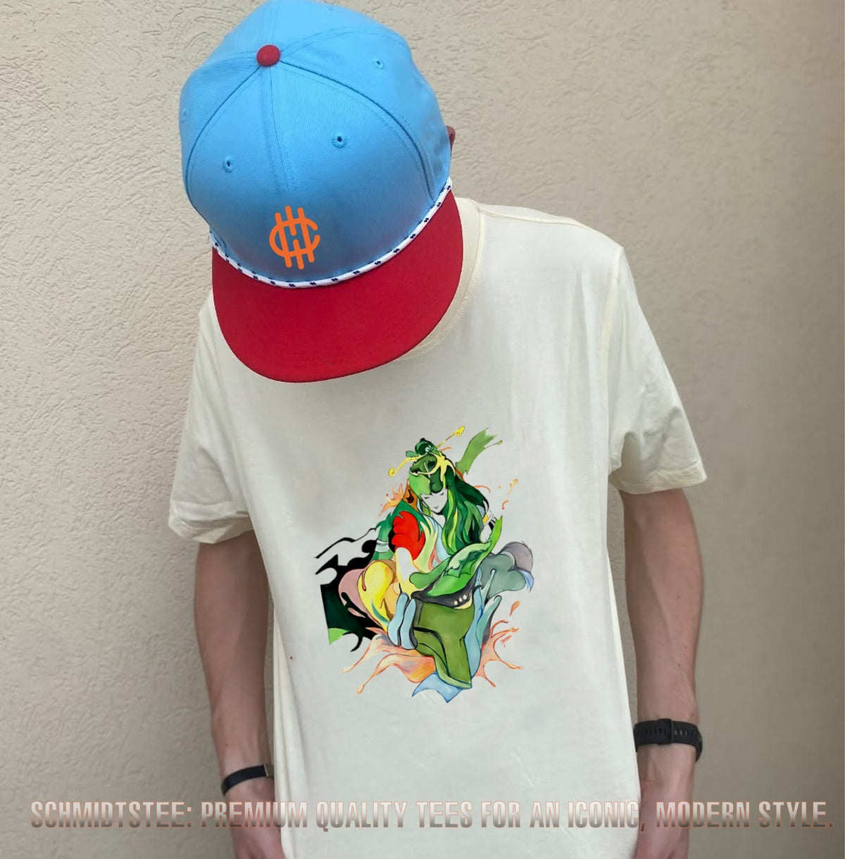 Hand-Painted Nujabes Anime shirt