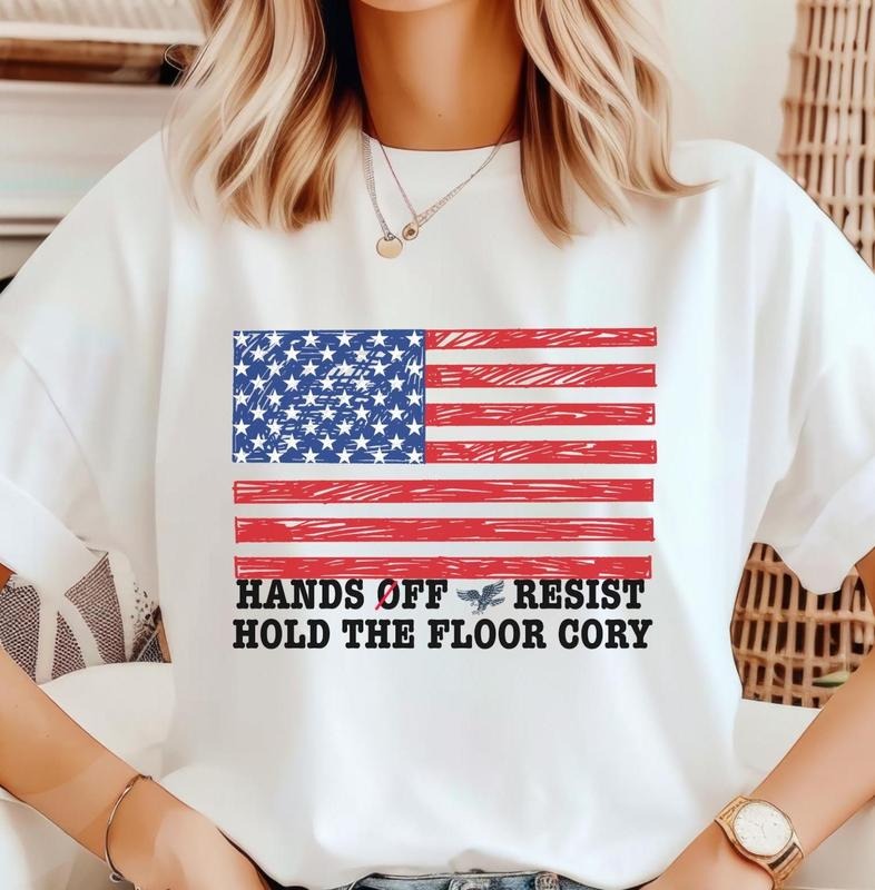 Hands Off, Hold the Floor Cory Tee, Peaceful Protest, Human Rights, Womens Rights Shirt Hoodie, Sweatshirt | PureTeeCo.com