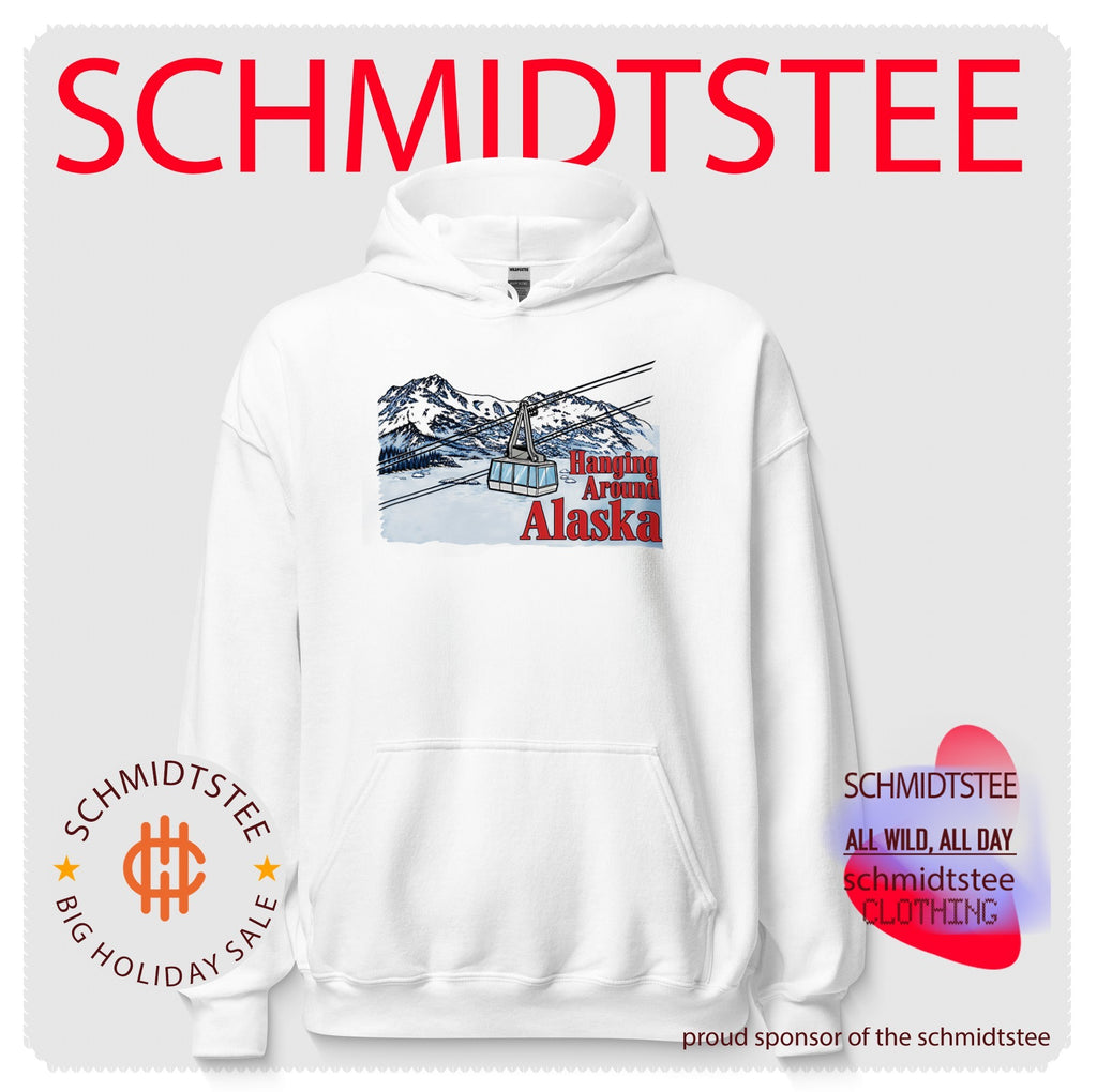 Hanging Around Alaska cable car Anchorage shirt