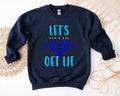 Hanukkah Sweatshirt, Jewish Holiday Hoodie, Unisex Religious Gift Sweater, Jewish Christmas Long Sleeve, Jewish Festival...