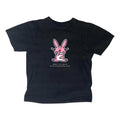Happy Bunny Baby Tee, Gothic Emo Girl Top, Scene Clothing 2000s, Y2k Top Women Streetwear, Casual Cotton Short Sleeve...