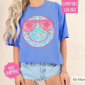 Happy Face Beach Shirt Comfort Colors, Cute Summer Shirt, Oversized Beach Tee Hoodie, Sweatshirt | PureTeeCo.com