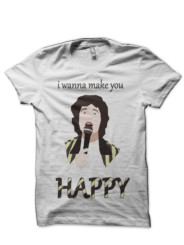 Happy The Kooks White T-Shirt Hoodie, Sweatshirt | PureTeeCo.com