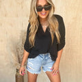 Hard To Impress Black Collared Top T-Shirts, Hoodie, Sweatshirt | PureTeeCo.com
