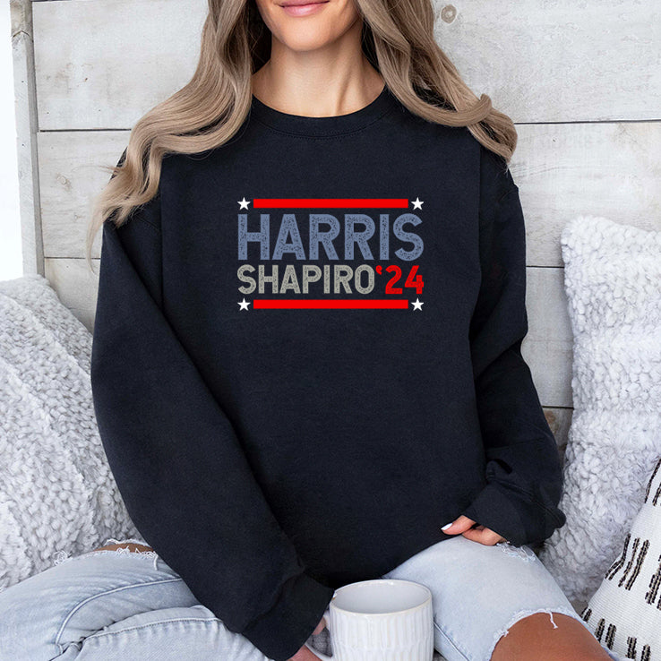 Harris Shapiro 2024 T Shirt Kamala Harris And Josh Shapiro
