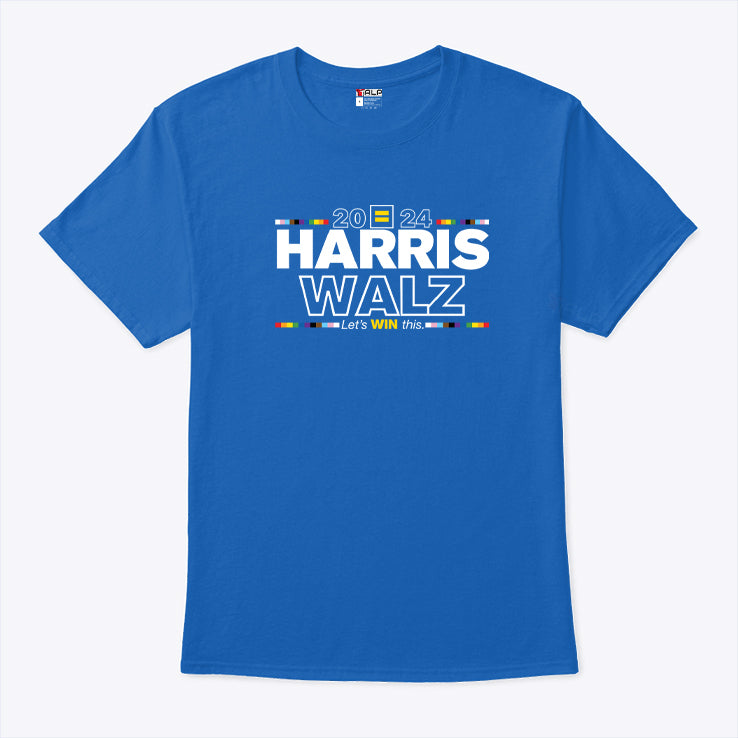 Harris Walz 2024 Let’s Win This T Shirt